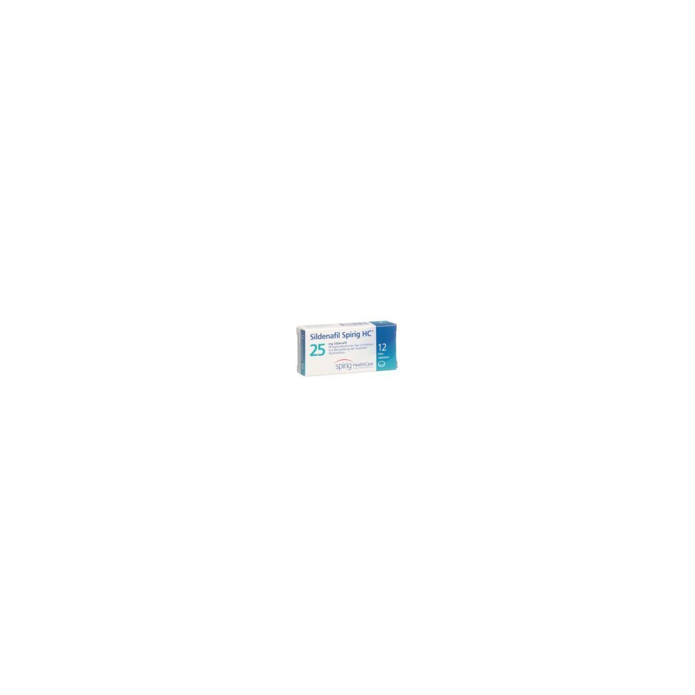 SILDENAFIL Spirig HC Filmtabl 25 mg 12 Stk