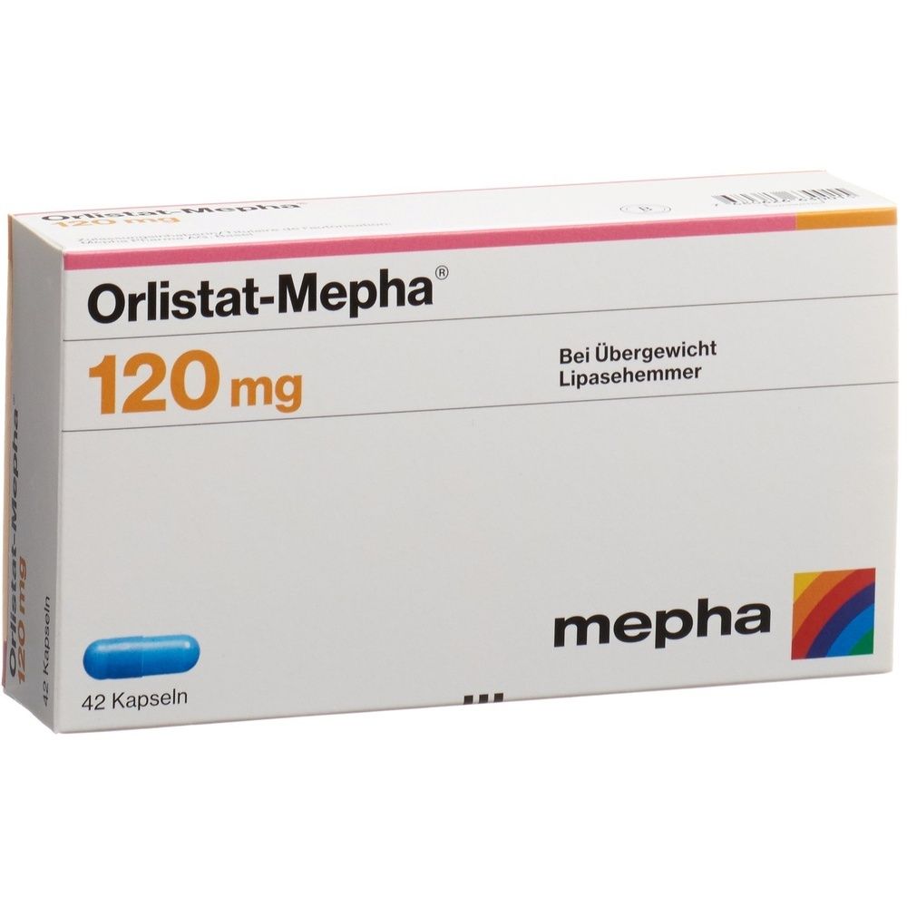 ORLISTAT Mepha Kaps 120 mg SDO