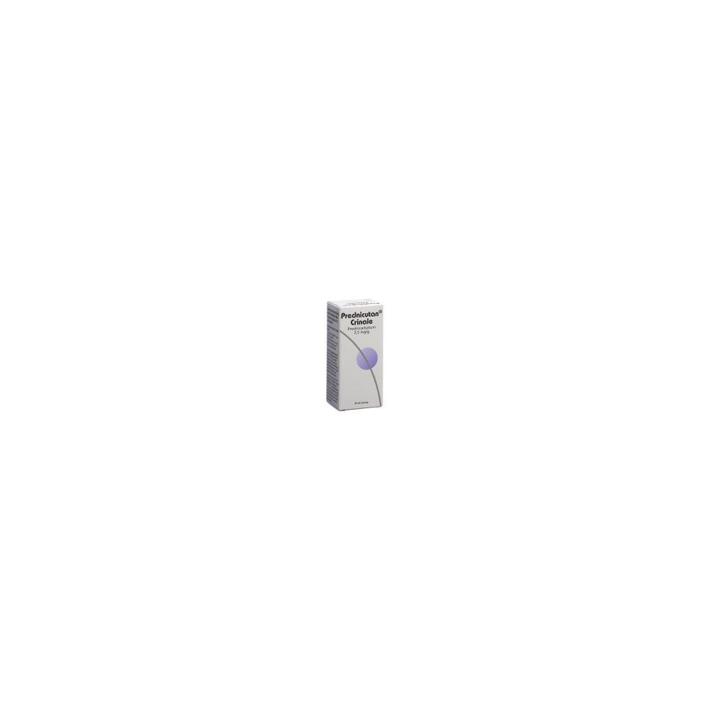 PREDNICUTAN Crinale Lös 2.5 mg/g Fl 50 ml