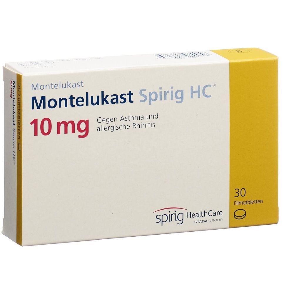 MONTELUKAST Spirig HC Filmtabl 10 mg SDO