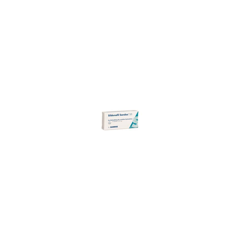SILDENAFIL Sandoz Tabl 25 mg 4 Stk
