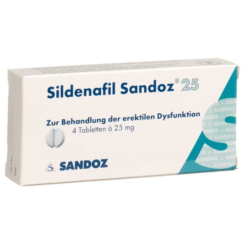 SILDENAFIL Sandoz Tabl 25 mg SDO