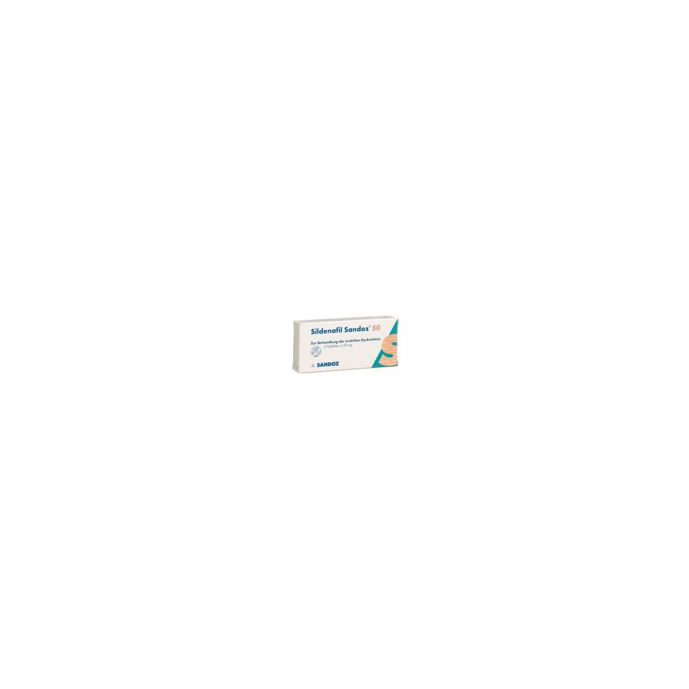 SILDENAFIL Sandoz Tabl 50 mg 4 Stk