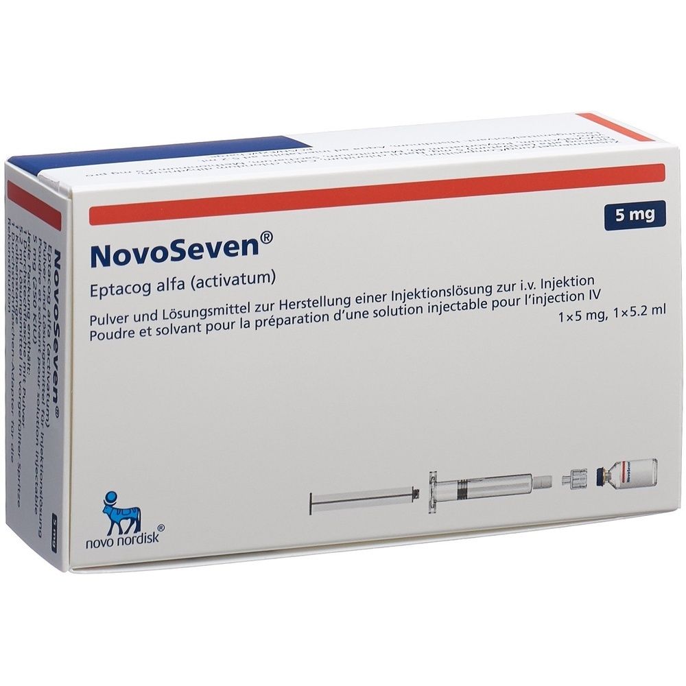 NOVOSEVEN raumtempstab 5 mg c Solv Set