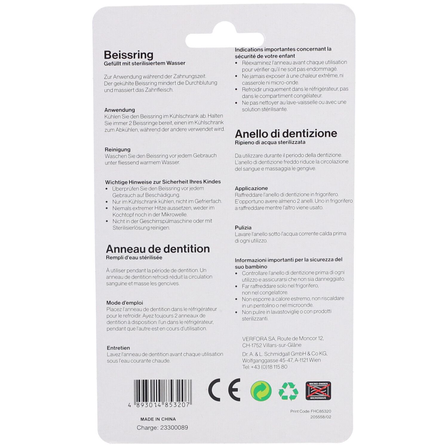 OSA® Anneau de dentition