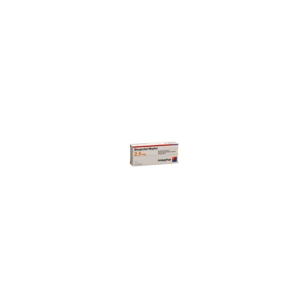 BISOPROLOL Mepha Tabl 2.5 mg 30 Stk