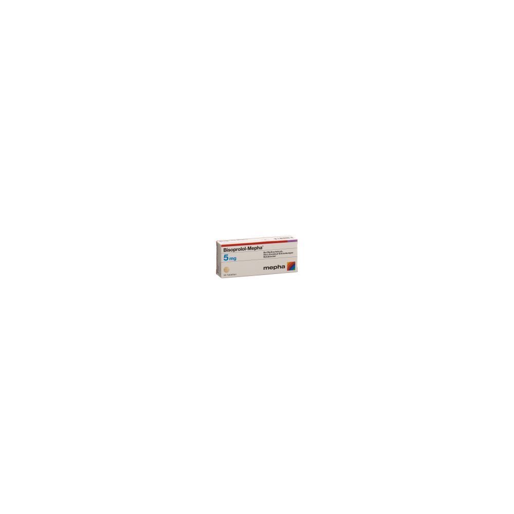 BISOPROLOL Mepha Tabl 5 mg 30 Stk