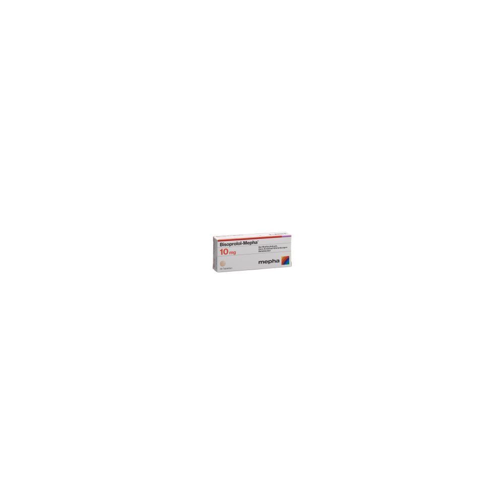 BISOPROLOL Mepha Tabl 10 mg 30 Stk