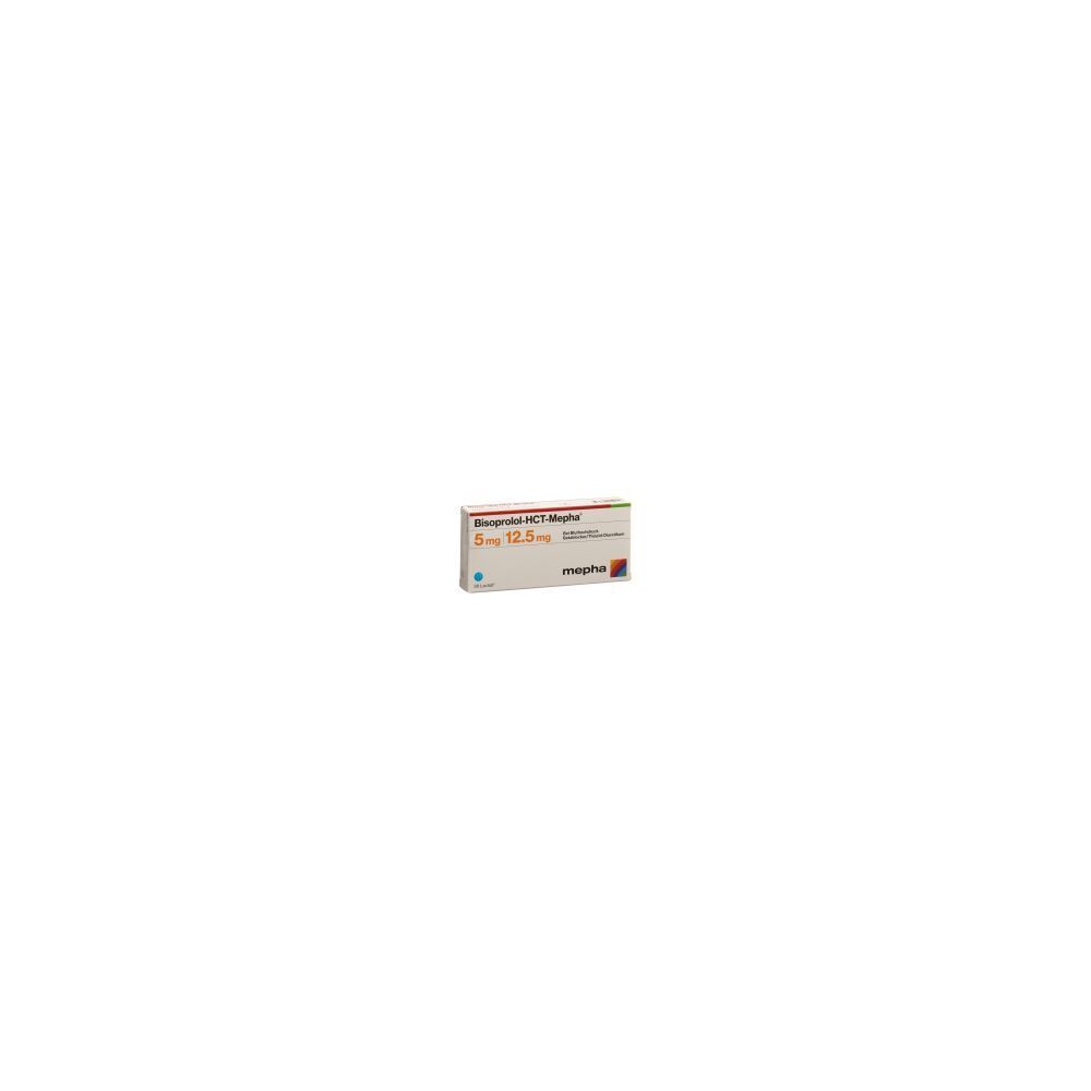 BISOPROLOL-HCT Mepha Lactab 5/12.5 mg 30 Stk
