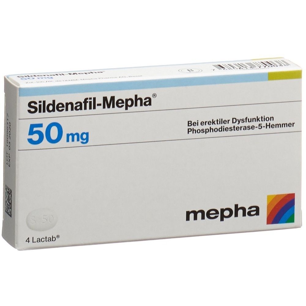 SILDENAFIL Mepha Filmtabl 50 mg SDO