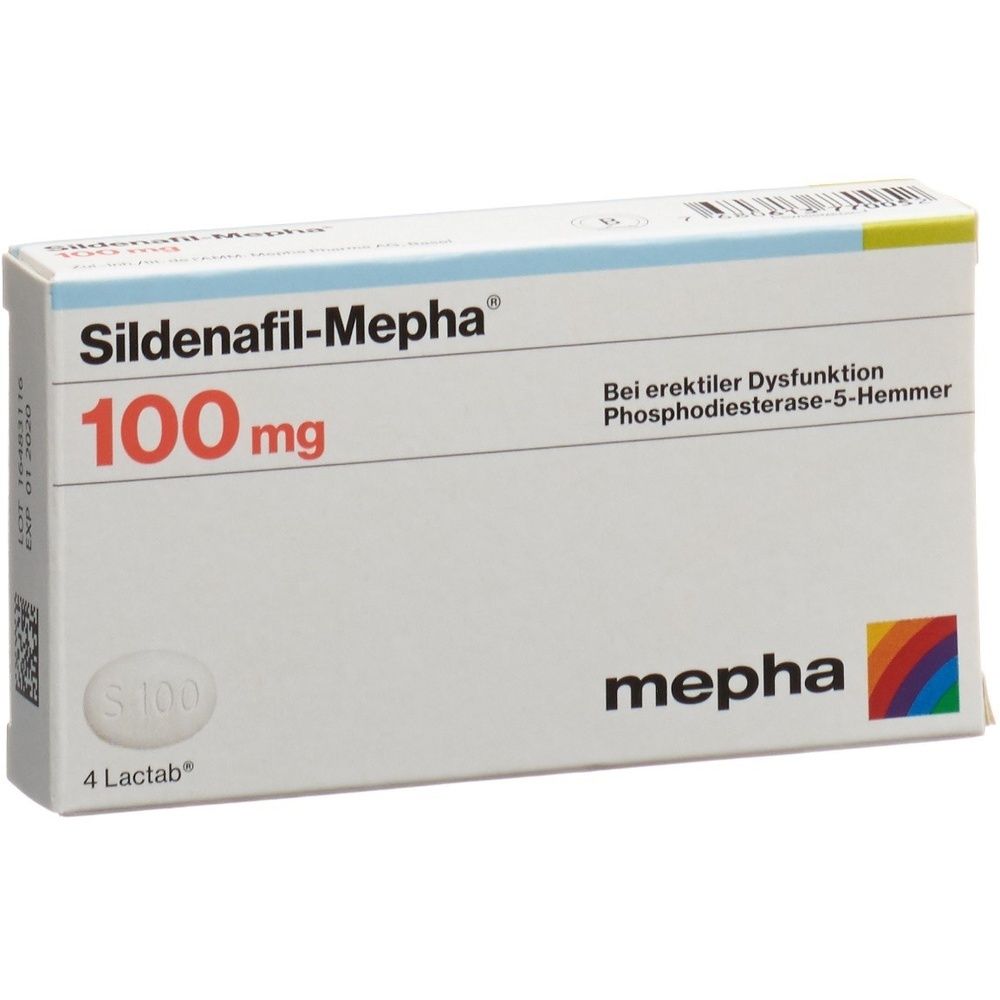 SILDENAFIL Mepha Filmtabl 100 mg SDO