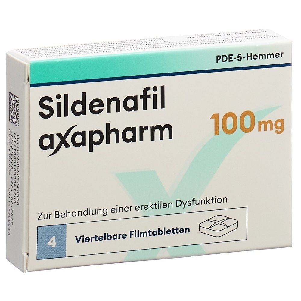 SILDENAFIL Axapharm Filmtabl 100 mg SDO