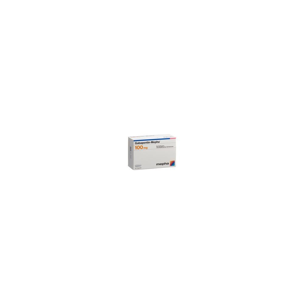 GABAPENTIN Mepha Kaps 100 mg 50 Stk