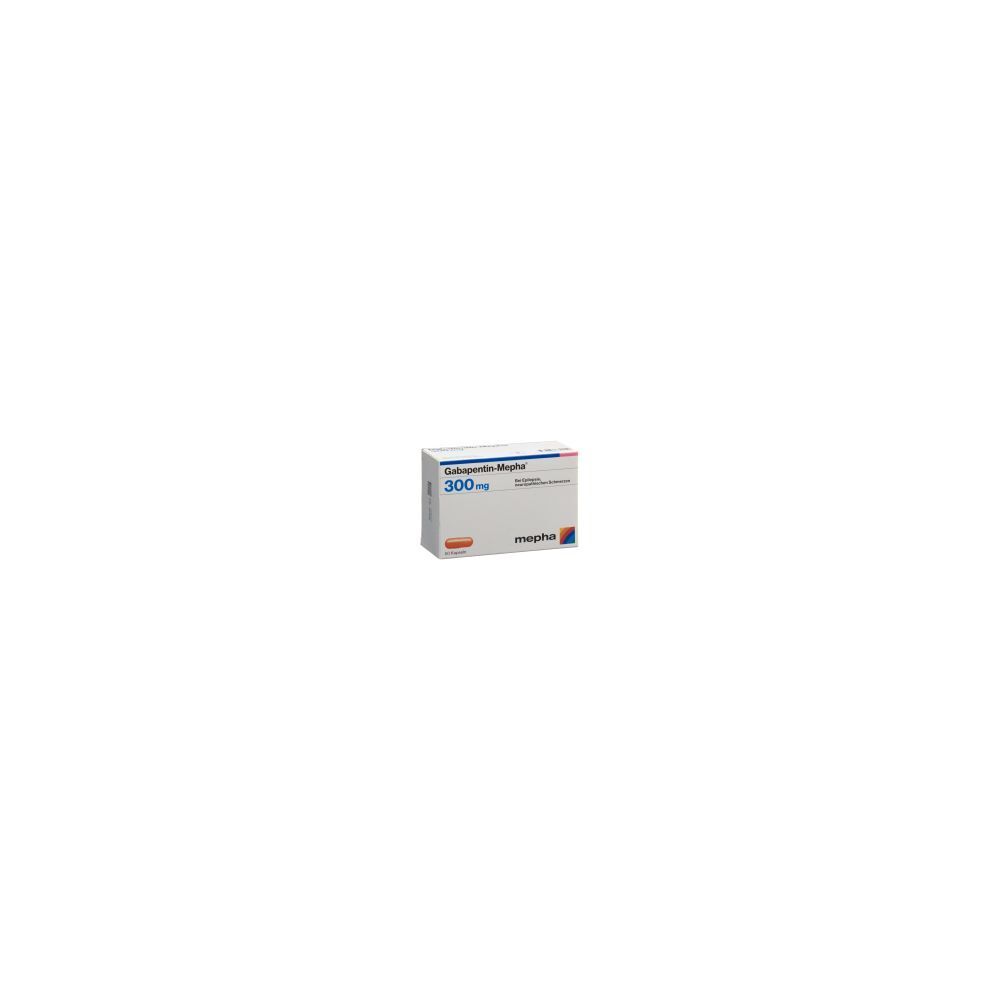 GABAPENTIN Mepha Kaps 300 mg 50 Stk