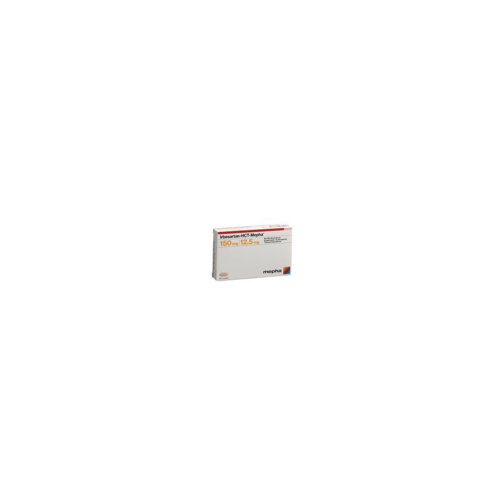 IRBESARTAN-HCT Mepha Filmtabl 150/12.5 28 Stk