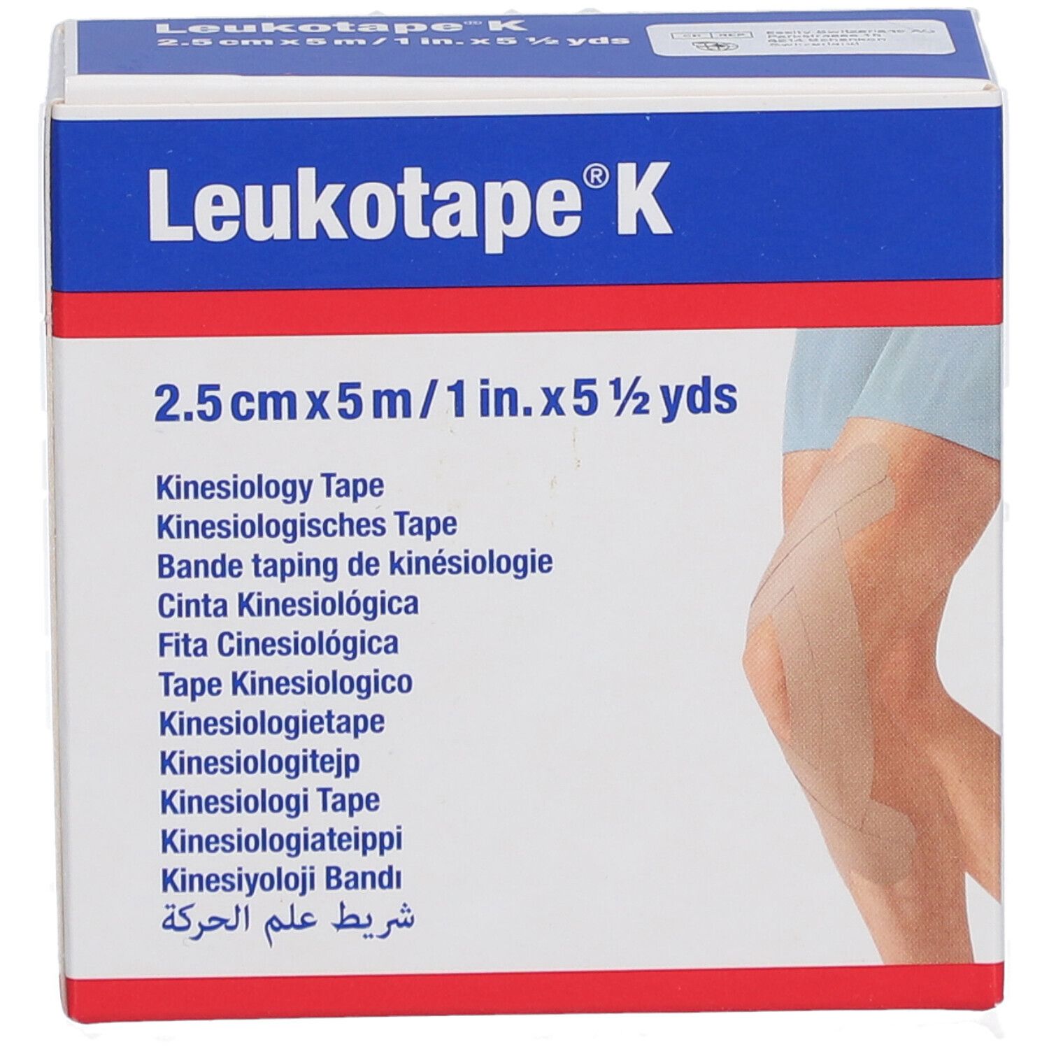 Leukotape® K 2,5 cm x 5 m hautfarbend