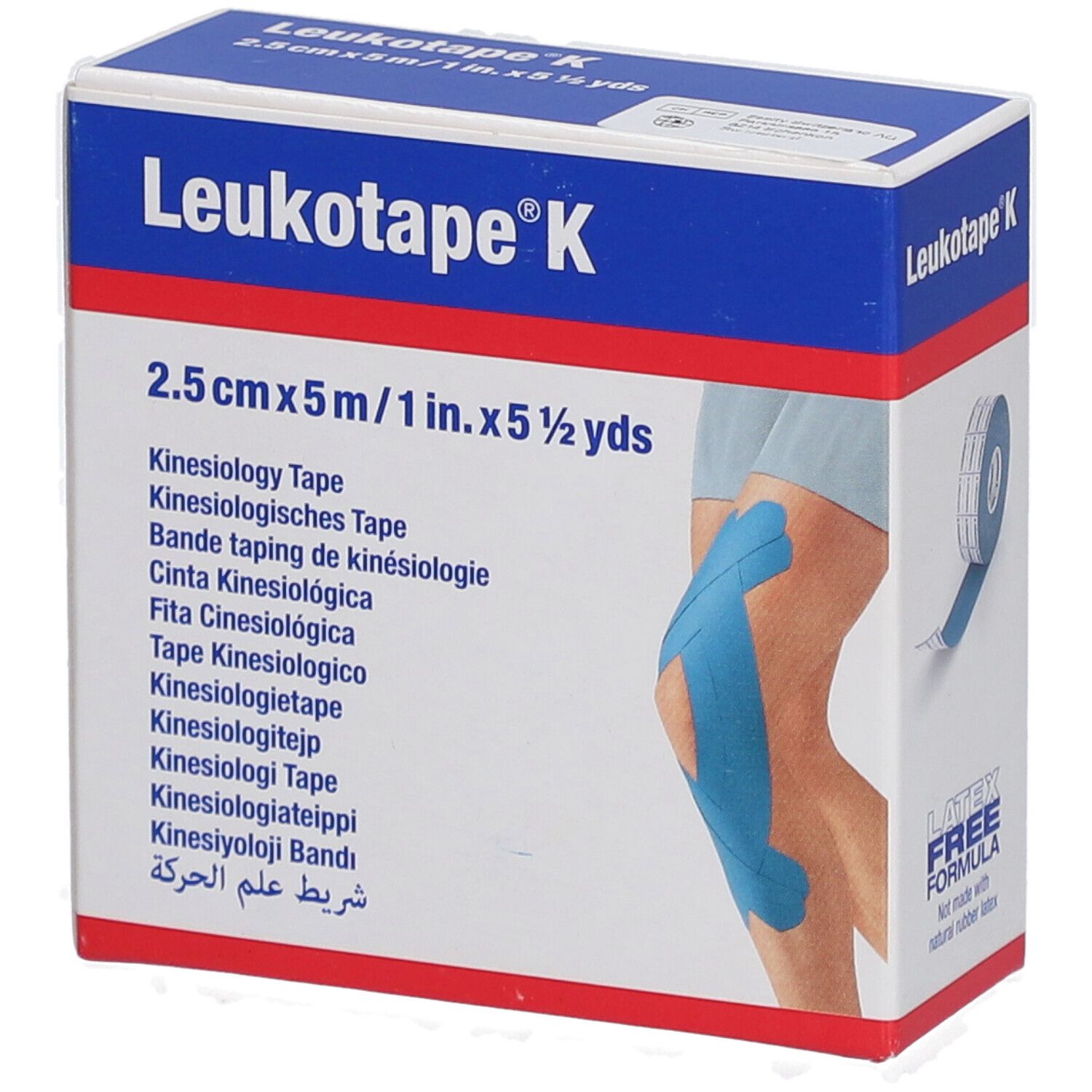 Leukotape® K 2,5 cm x 5 m blau