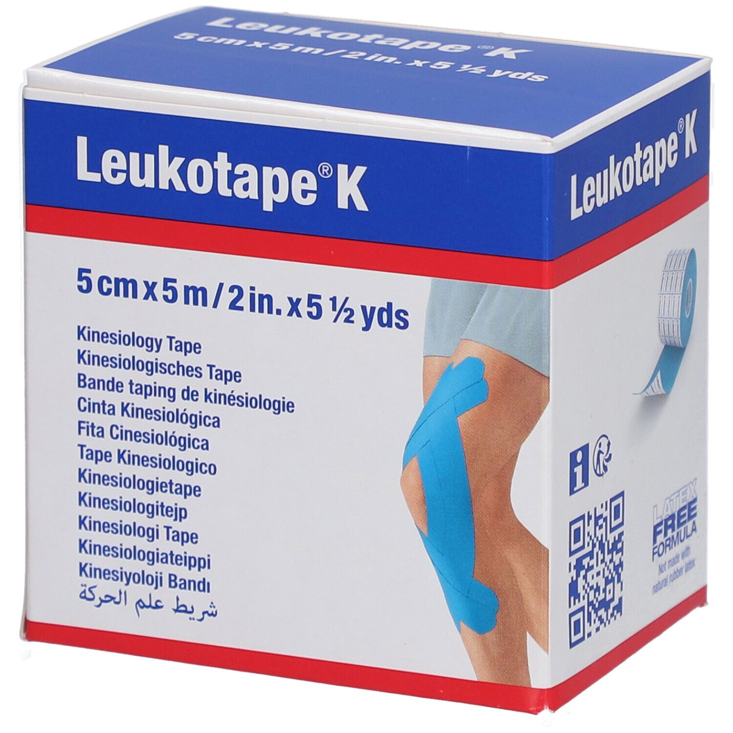 Leukotape® K 5 cm x 5 m hellblau