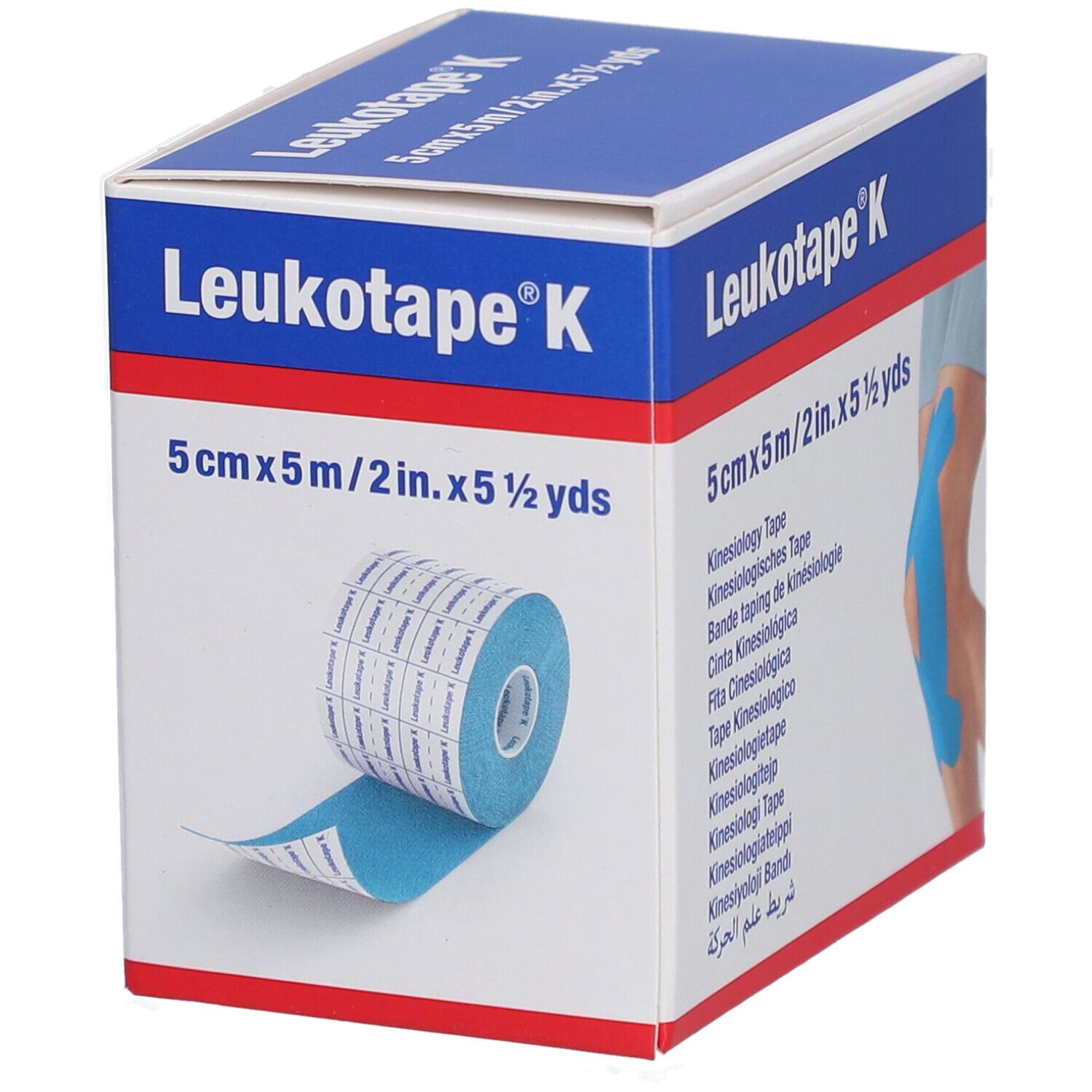 Leukotape® K 5 cm x 5 m hellblau