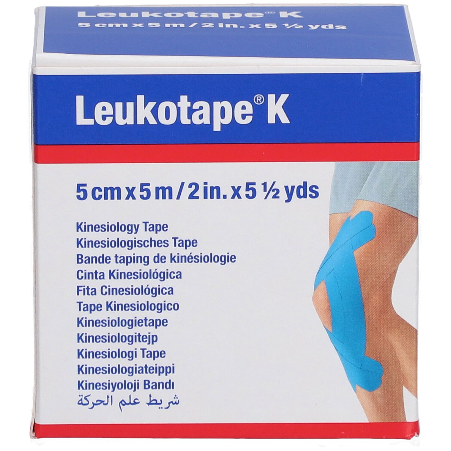 Leukotape® K 5 cm x 5 m hellblau