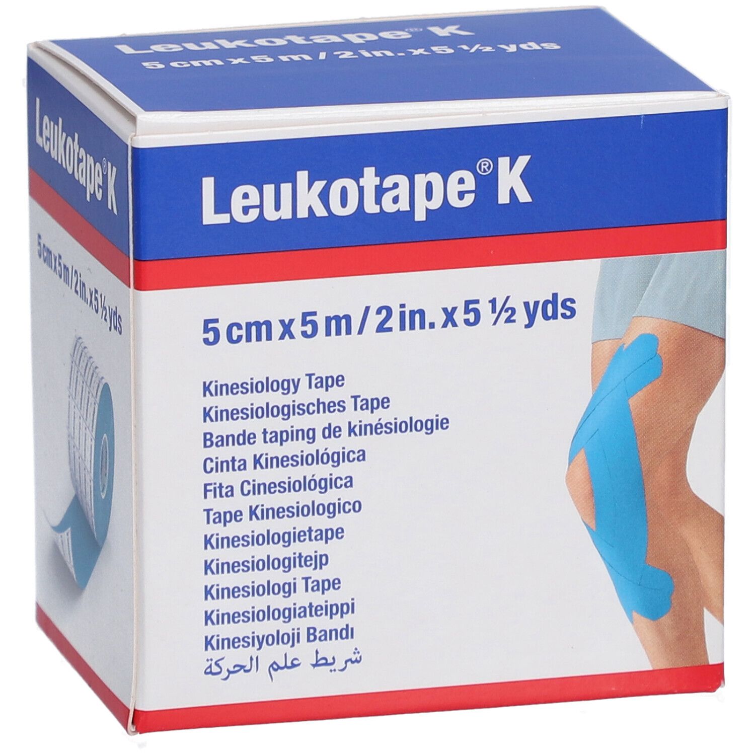 Leukotape® K 5 cm x 5 m hellblau