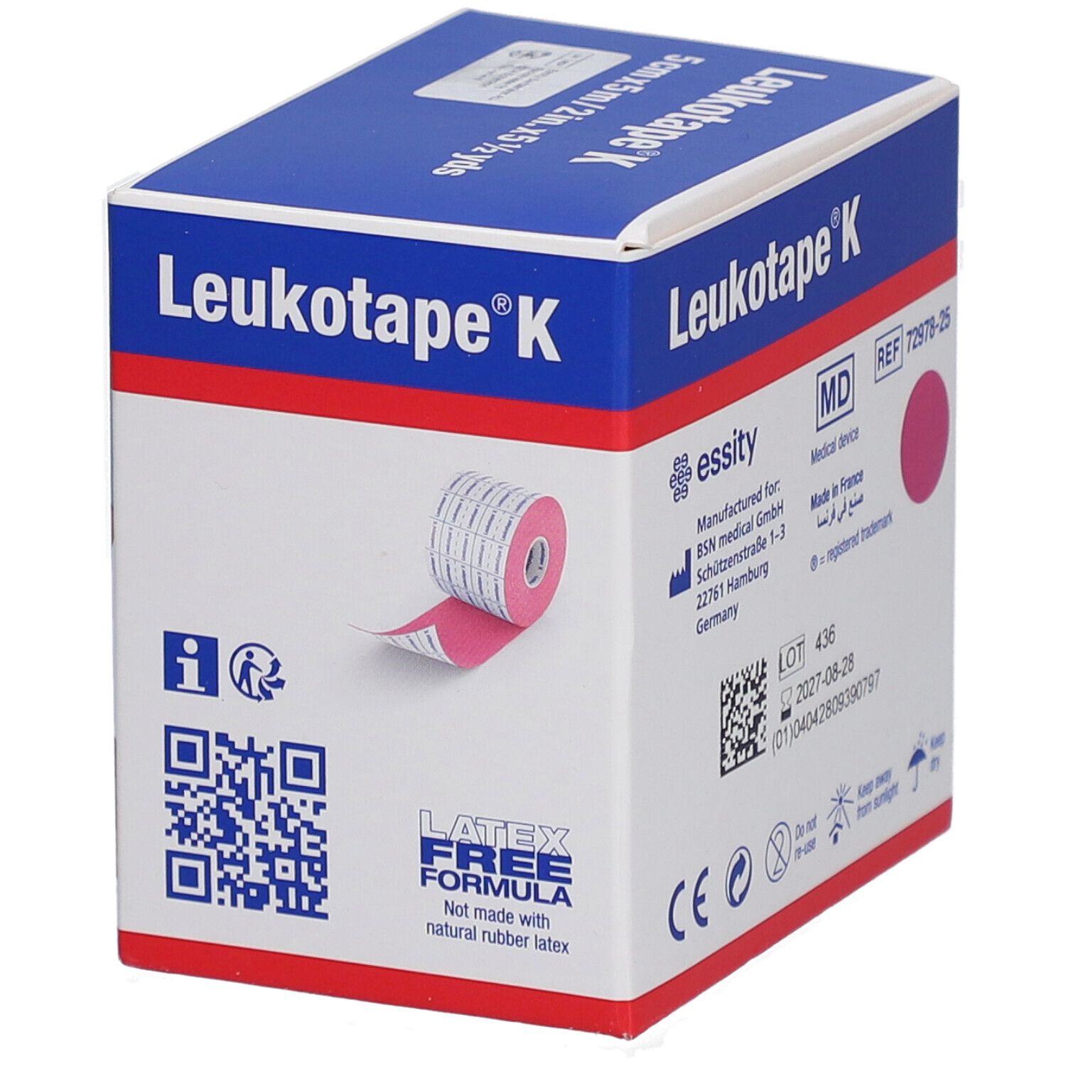 Leukotape® K Rose 5 cm x 5 m