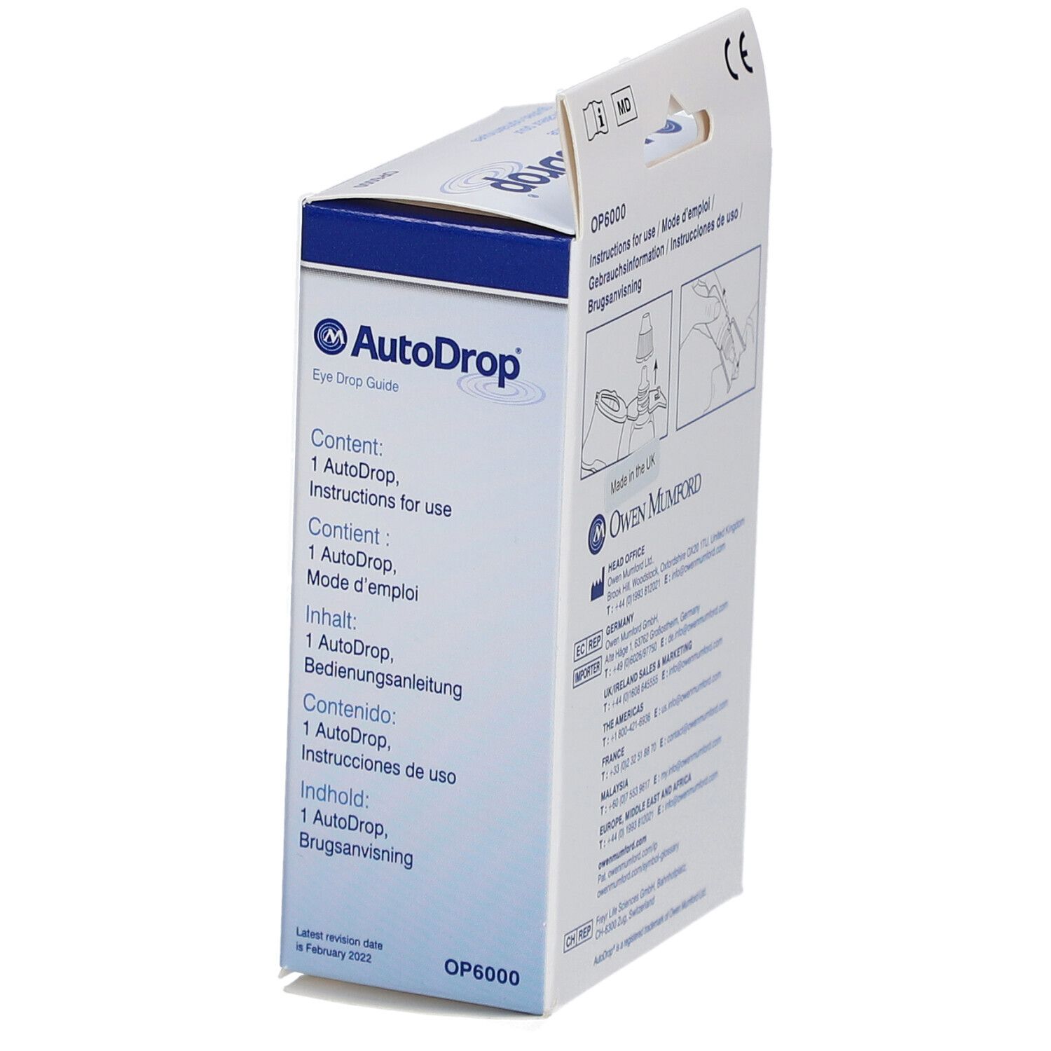 Autodrop Tropfhilfe für Augentropfen