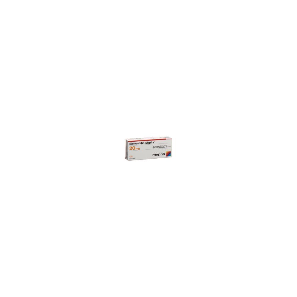 SIMVASTATIN Mepha Lactab 20 mg 30 Stk