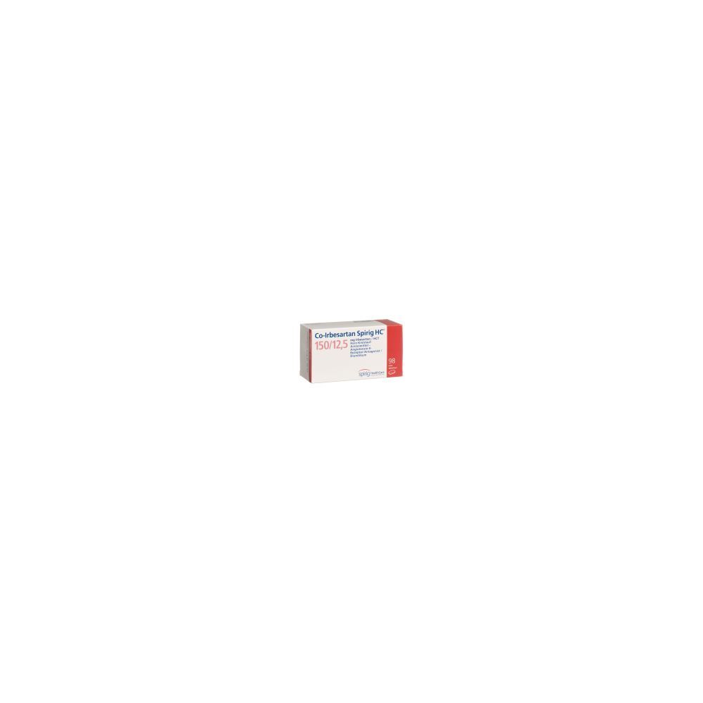 CO-IRBESARTAN Spirig HC Filmtabl 150/12.5mg 98 Stk