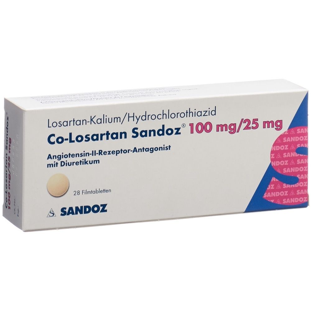 CO-LOSARTAN Sandoz Filmtabl 100/25mg SDO