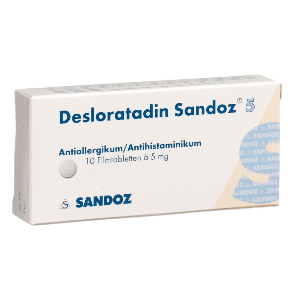 DESLORATADIN Sandoz Filmtabl 5 mg SDO