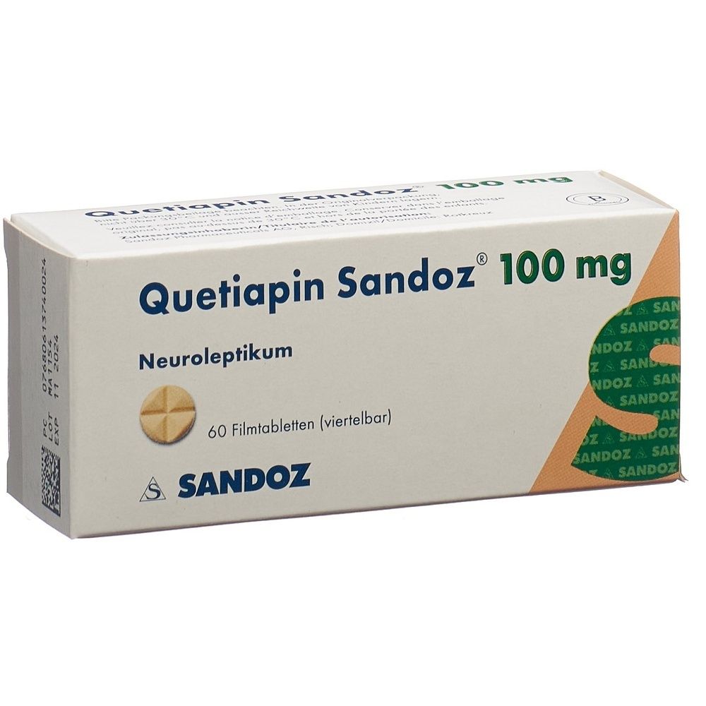 QUETIAPIN Sandoz Filmtabl 100 mg SDO