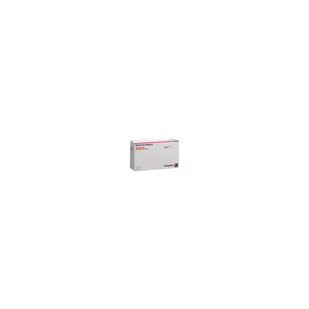 METFORMIN Mepha Filmtabl 1000 mg 60 Stk