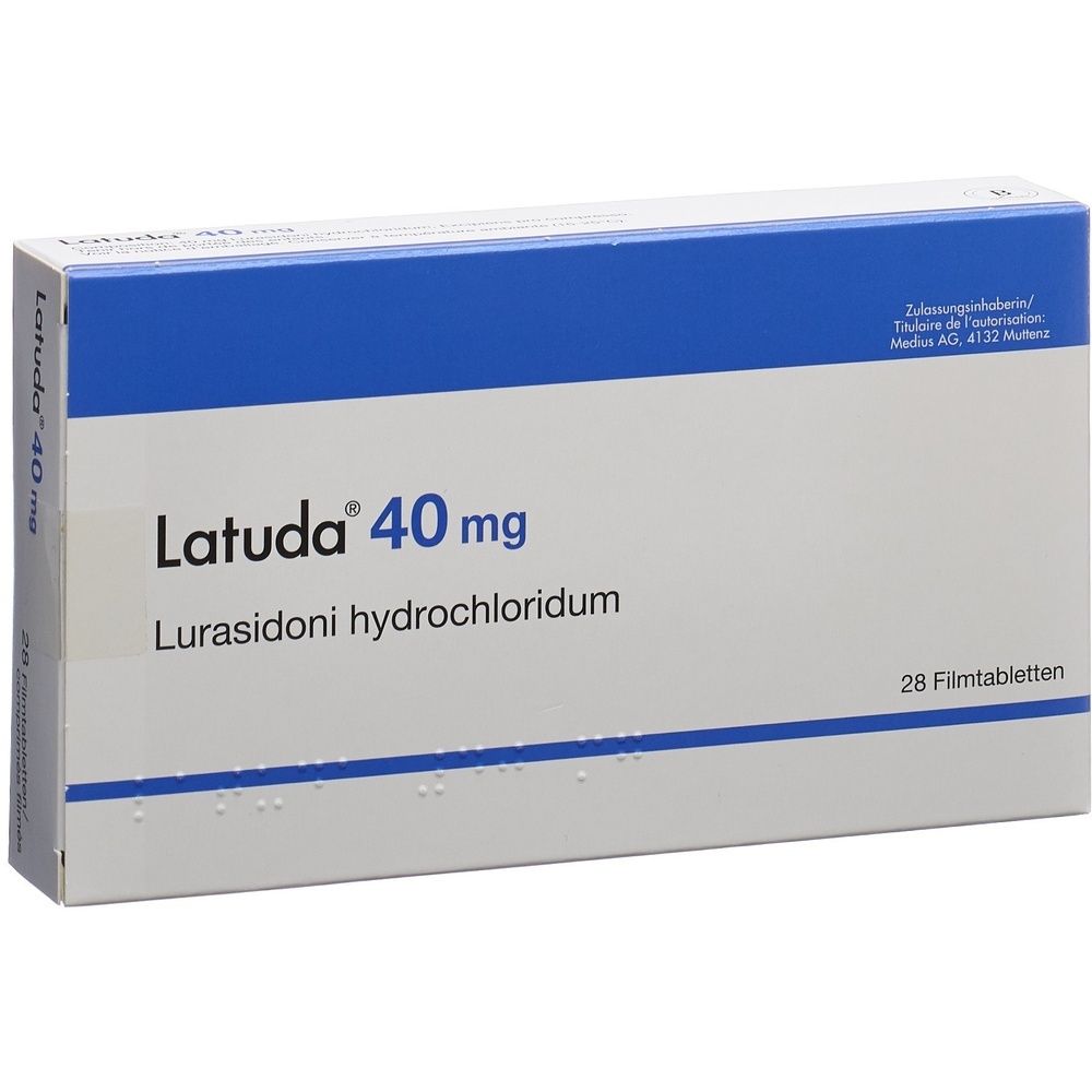 LATUDA Filmtabl 40 mg SDO