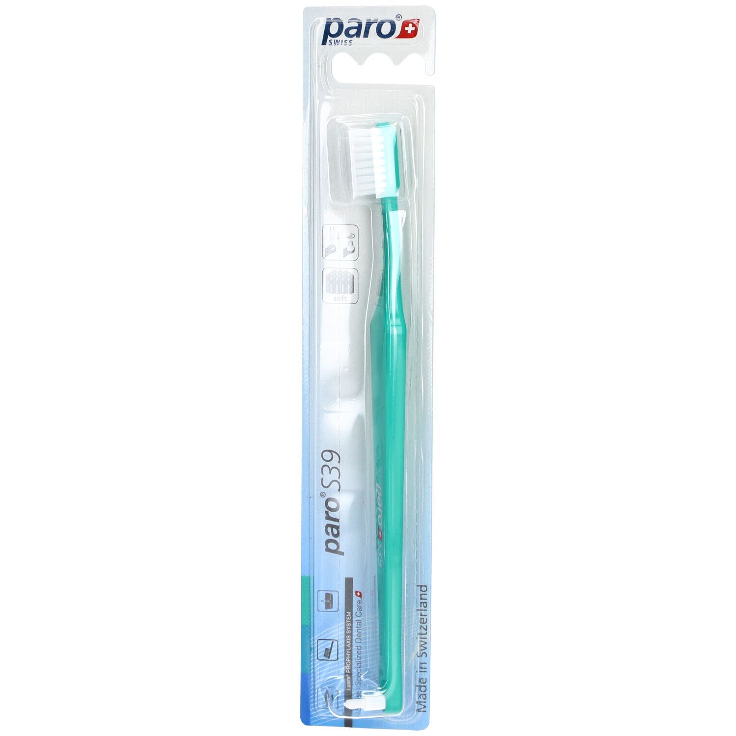 PARO Zahnbürste S39 mit Interspace soft Blist