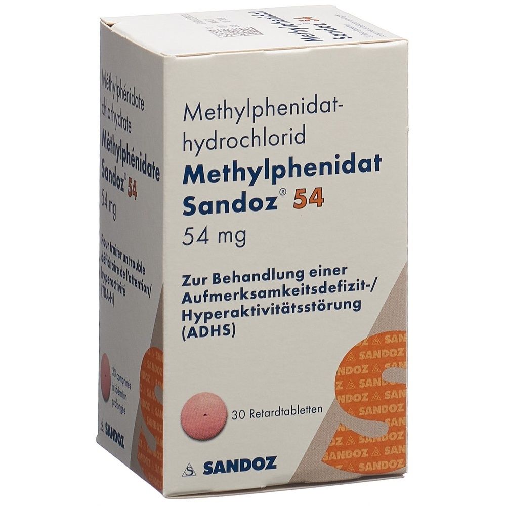 METHYLPHENIDAT Sandoz Ret Tabl 54 mg SDO
