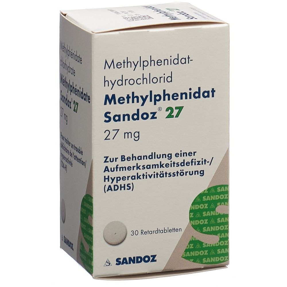 METHYLPHENIDAT Sandoz Ret Tabl 27 mg SDO