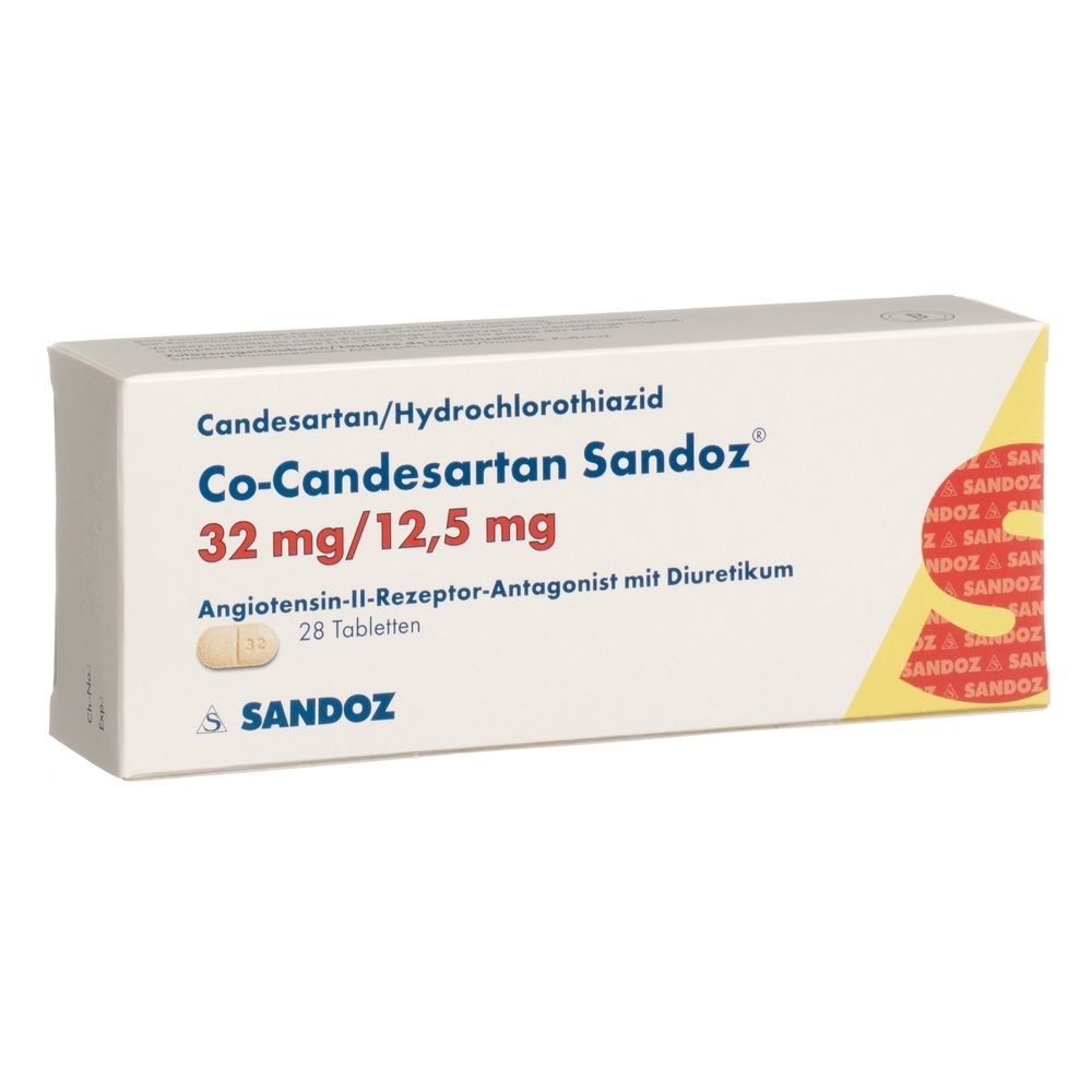 CO-CANDESARTAN Sandoz Tabl 32/12.5 mg SDO
