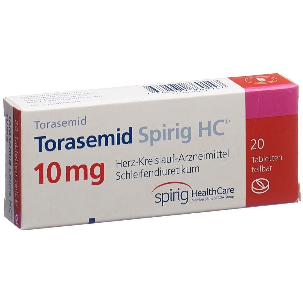 TORASEMID Spirig HC Tabl 10 mg SDO