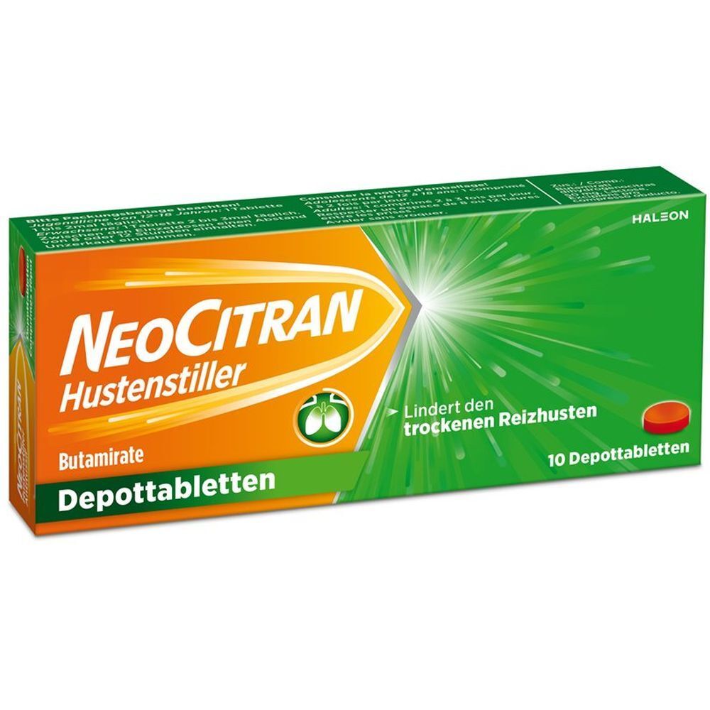 NEOCITRAN Hustenstiller Depottabl 50 mg 10 Stk