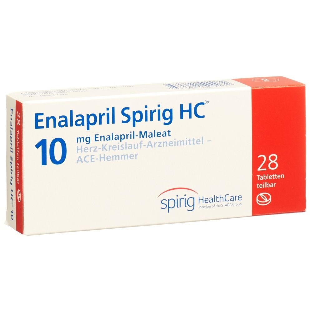 ENALAPRIL Spirig HC Tabl 10 mg SDO
