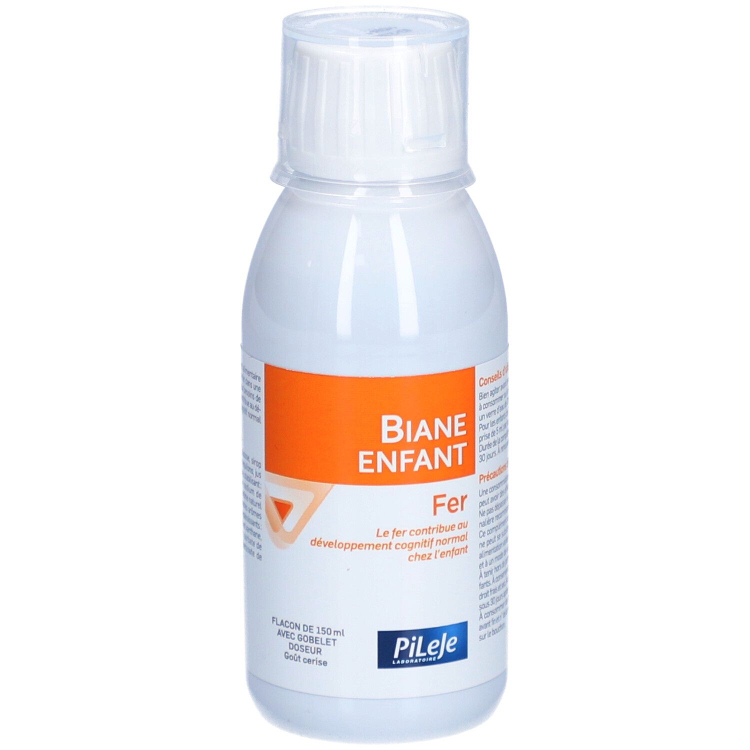 Biane Enfant Fer Flacon Goût Cerise