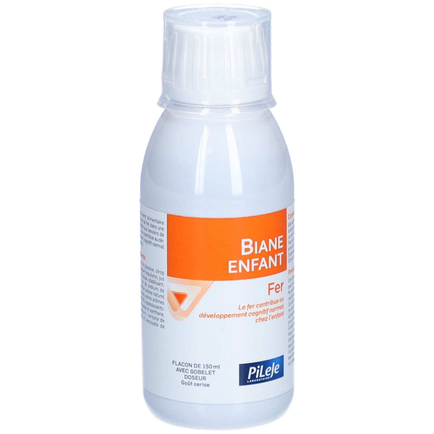 Biane Enfant Fer Flacon Goût Cerise