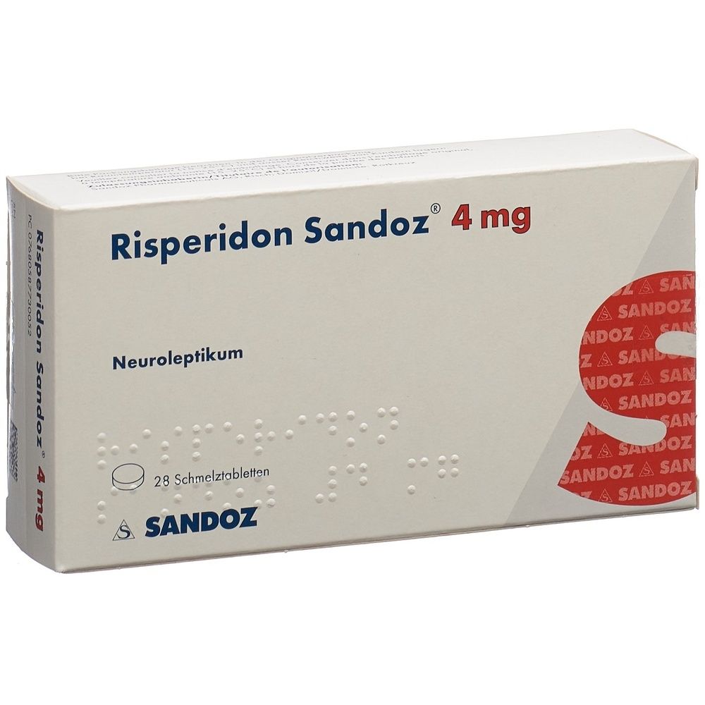RISPERIDON Sandoz Schmelztabl 4 mg SDO