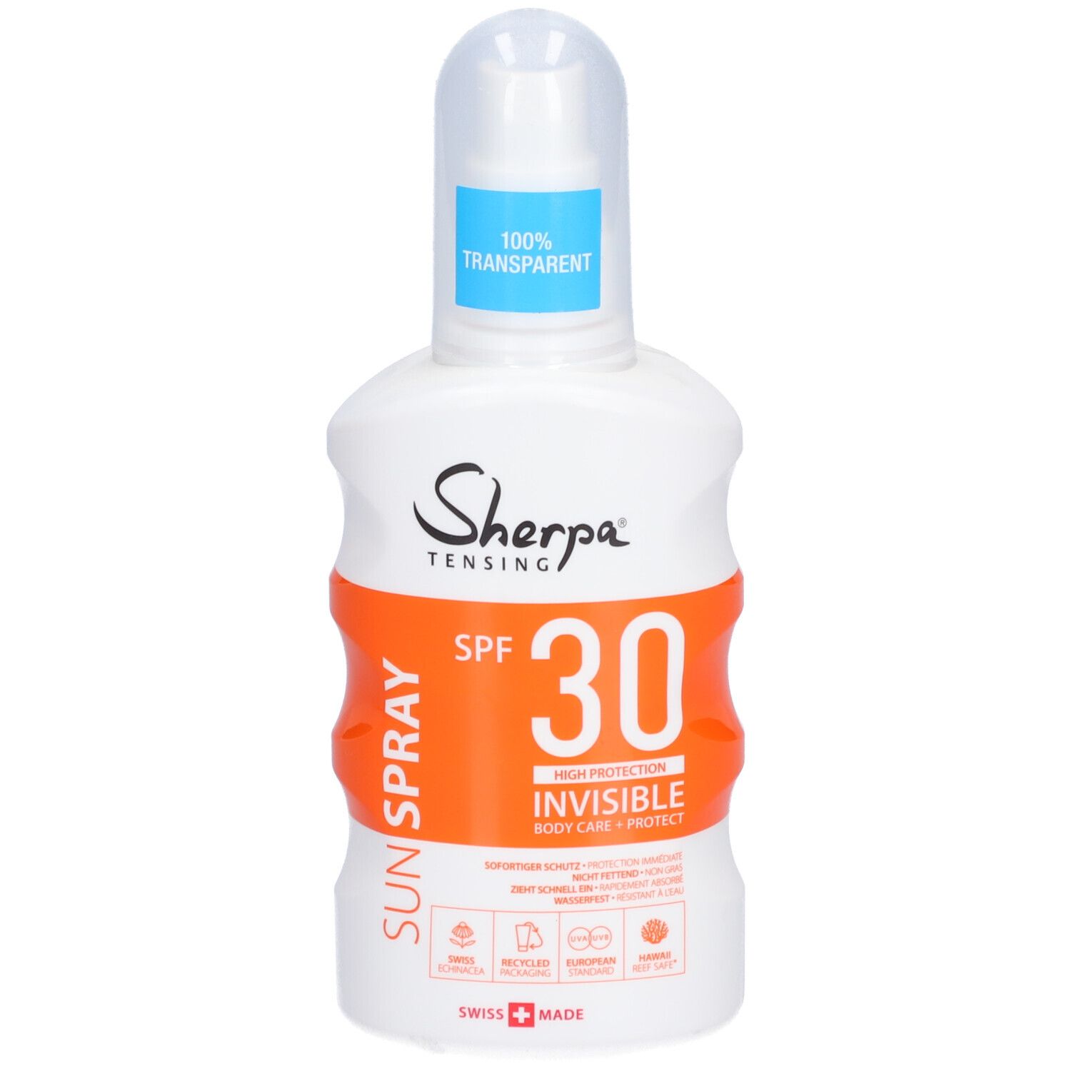 SHERPA TENSING Sonnenspray SPF30 Invisible 175 ml