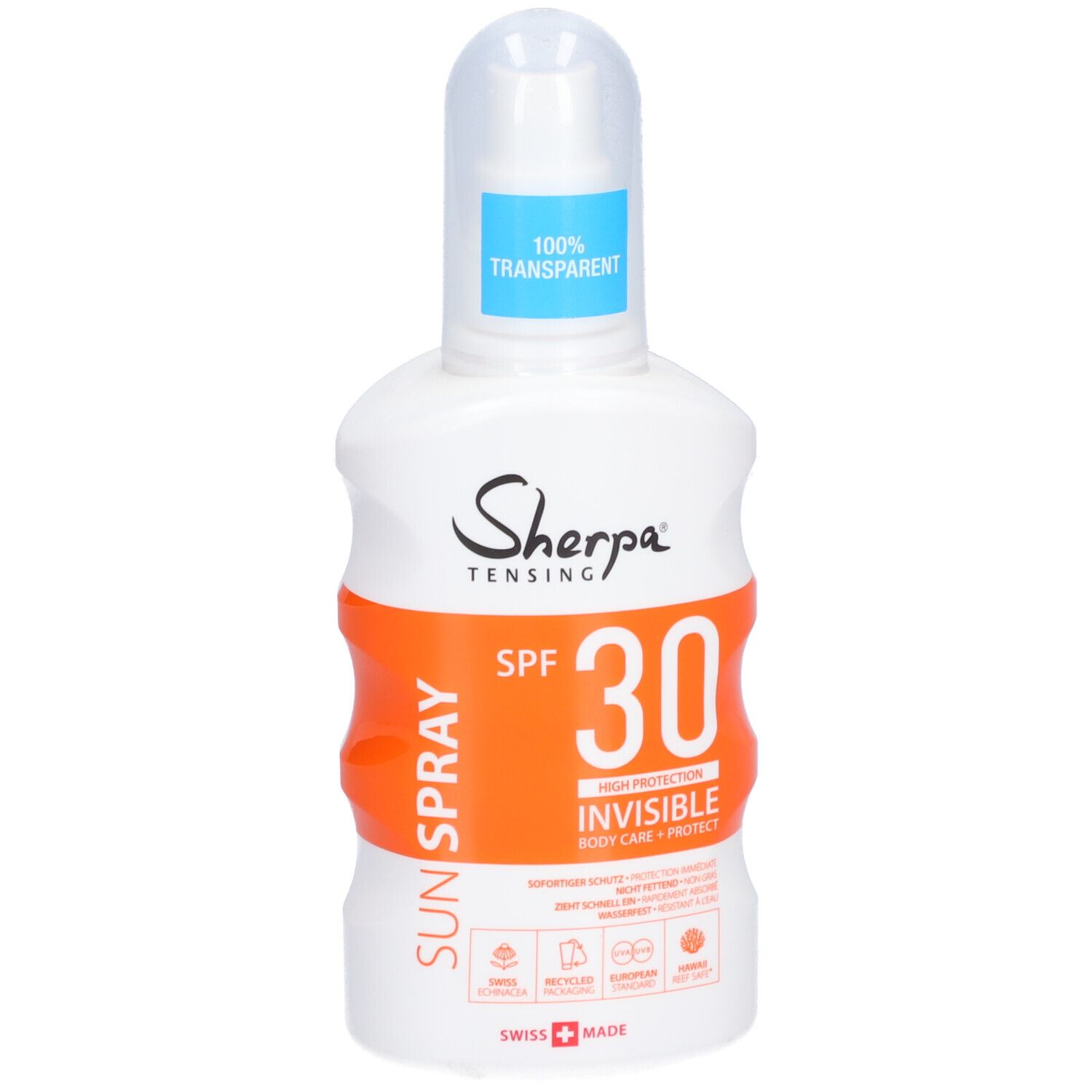 SHERPA TENSING Sonnenspray SPF30 Invisible 175 ml