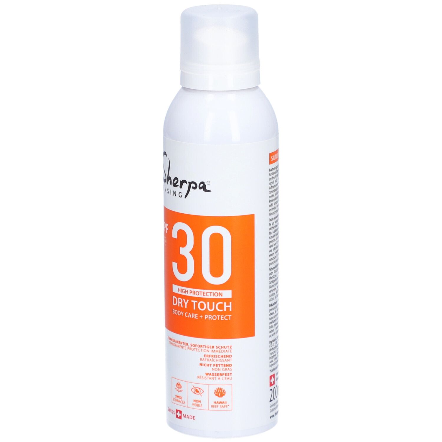 SHERPA TENSING Sprühnebel Invisible SPF30 200 ml