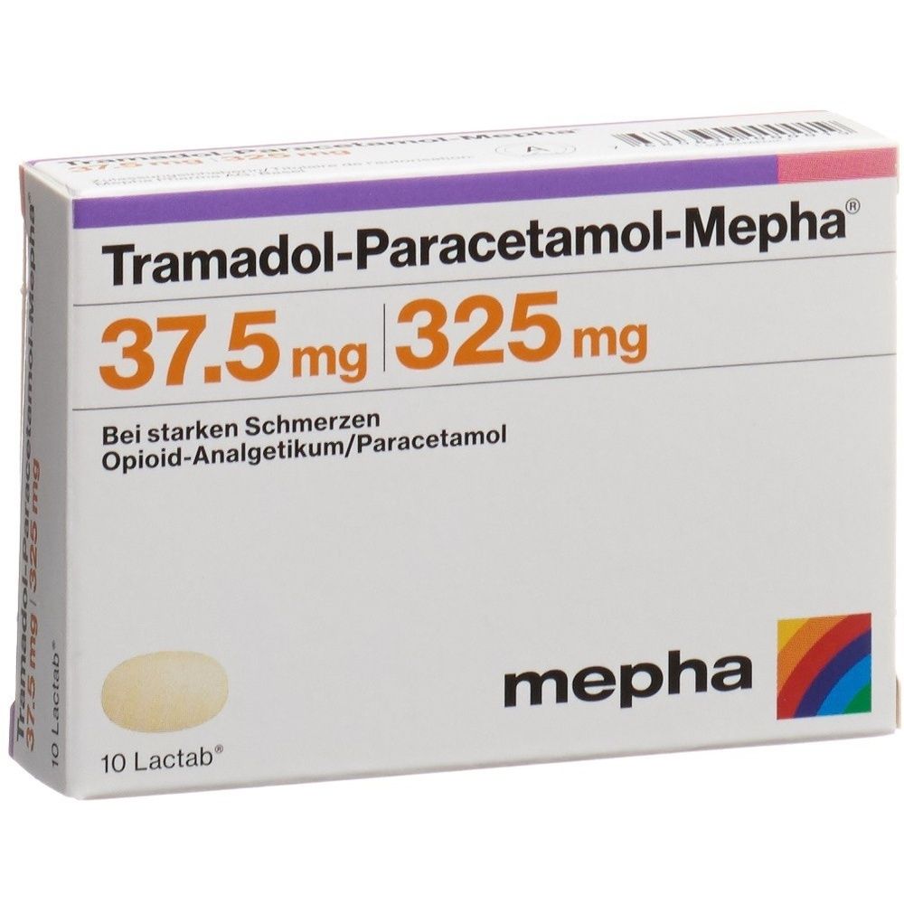 TRAMADOL-PARACETAMOL Mepha 37.5/325 mg SDO