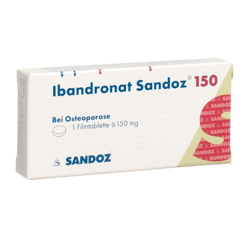 IBANDRONAT Sandoz Filmtabl 150 mg SDO