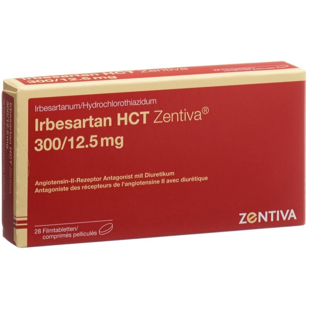 IRBESARTAN HCT Zentiva Filmtabl 300/12.5mg SDO